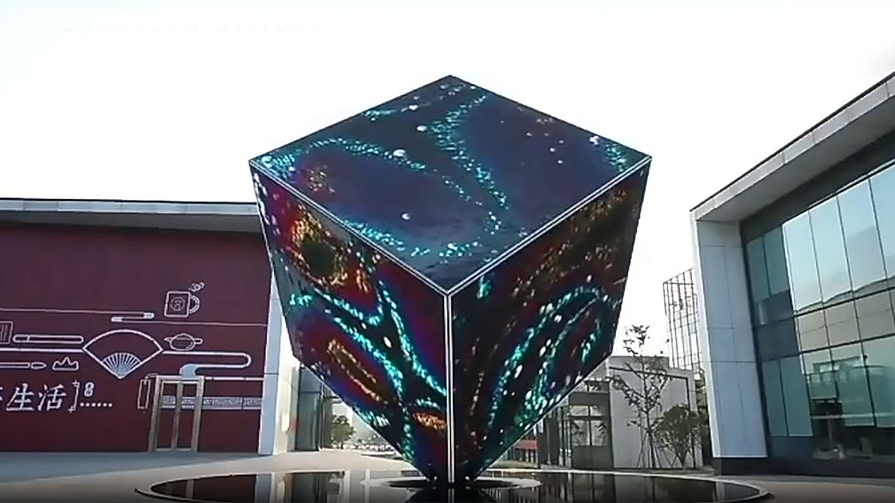 led cuble display for corporate lobbies and reception areas led cuble display for corporate lobbies and reception areas