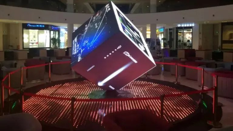 cube led display screen for dj nightclub stage