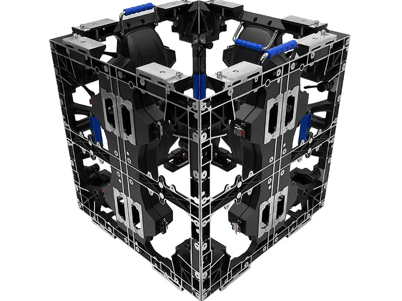 front service cube led screen